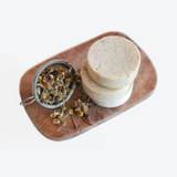 Red Poppy Ceramic Soap Dish and Floral Soap Bundle