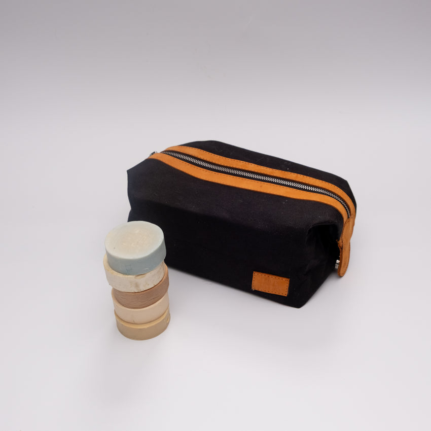 "Love Anyway" Black Dopp Kit Wash Bag