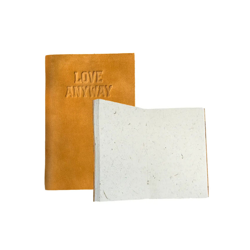 "Love Anyway" Leather Journal