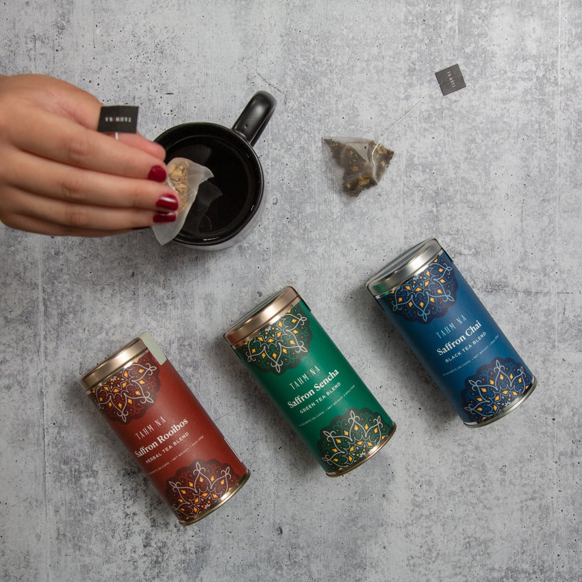 Saffron Tea & Mug Bundle