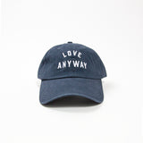 "Love Anyway" Grey Sweatshirt & Navy Hat Bundle