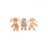 Hand-Stitched Pink Puppy Doll