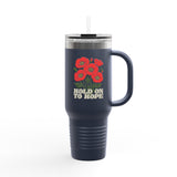 "Hold on to Hope" Insulated Travel Mug, 40oz