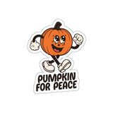 Pumpkin for Peace Die-Cut Sticker