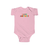 "Love Anyway" Brilliant Infant Fine Jersey Bodysuit