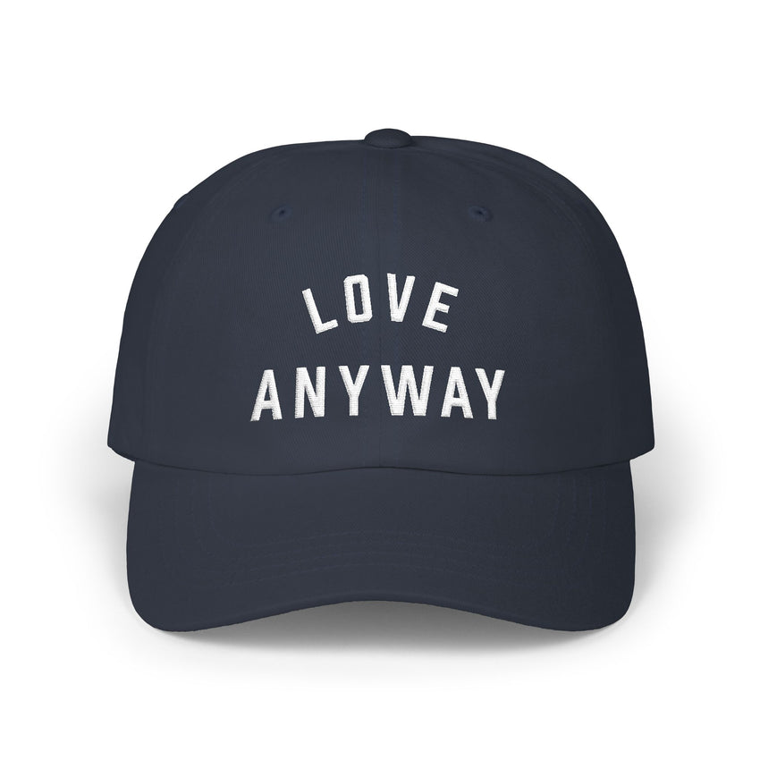 "Love Anyway" Hat Navy