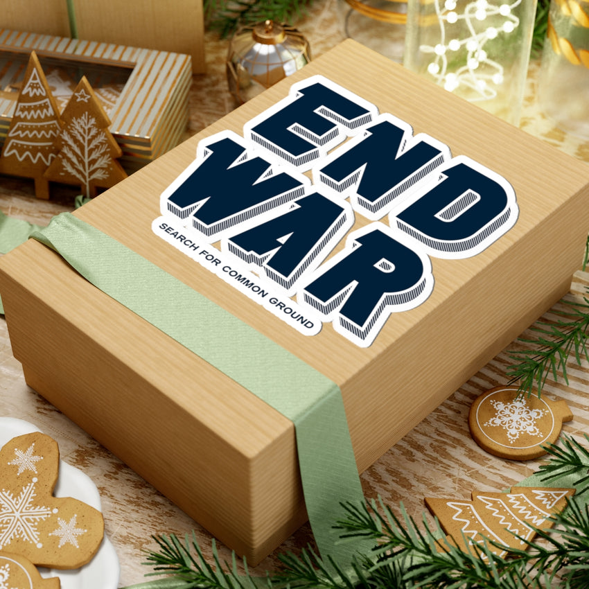 End War Kiss-Cut Sticker