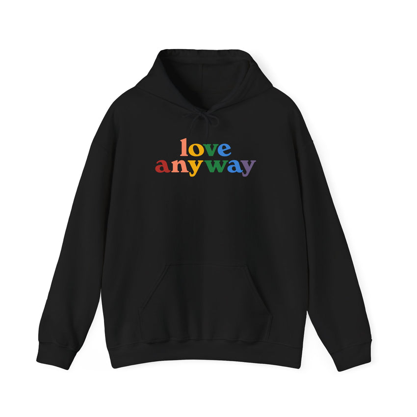 "Love Anyway" Pride Unisex Heavy Blend Hooded Sweatshirt