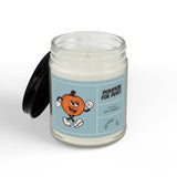 "Pumpkin for Peace" Scented Soy Candle with Black Lid