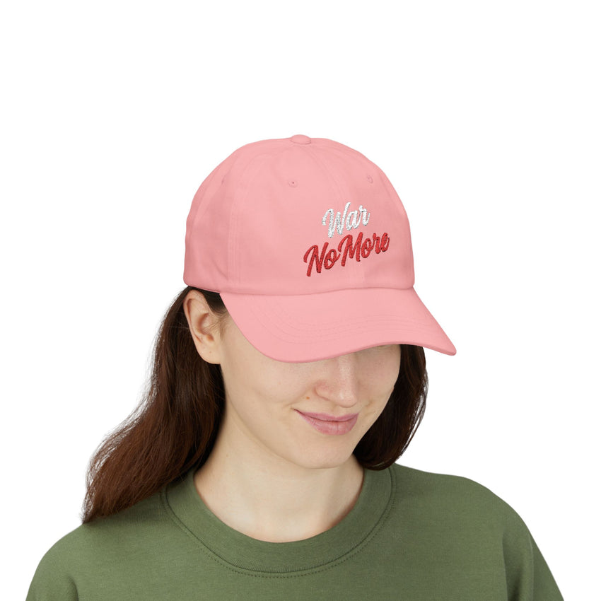 War No More Embroidered Classic Dad Cap