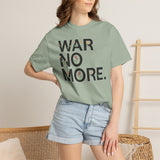 "War No More" Floral Unisex Garment-Dyed T-shirt
