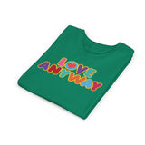 "Love Anyway" Brilliant Youth Short Sleeve Tee