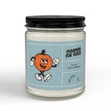 "Pumpkin for Peace" Scented Soy Candle with Black Lid
