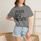 "War No More" Floral Unisex Garment-Dyed T-shirt