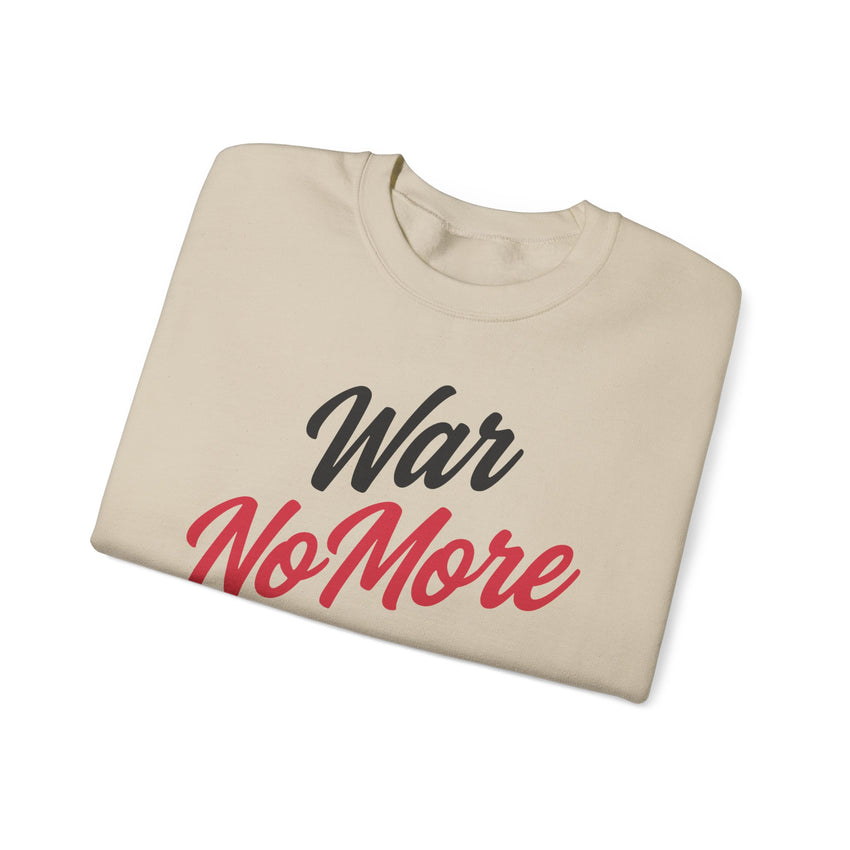 "War No More" Unisex Heavy Blend Crewneck Sweatshirt