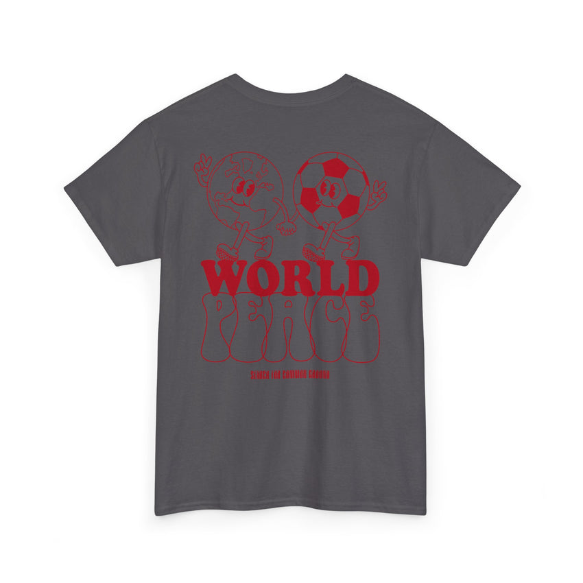World Peace World Cup Unisex Heavy Cotton Tee