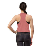 "Love Anyway" Vintage Waterfall Women's Crop Top