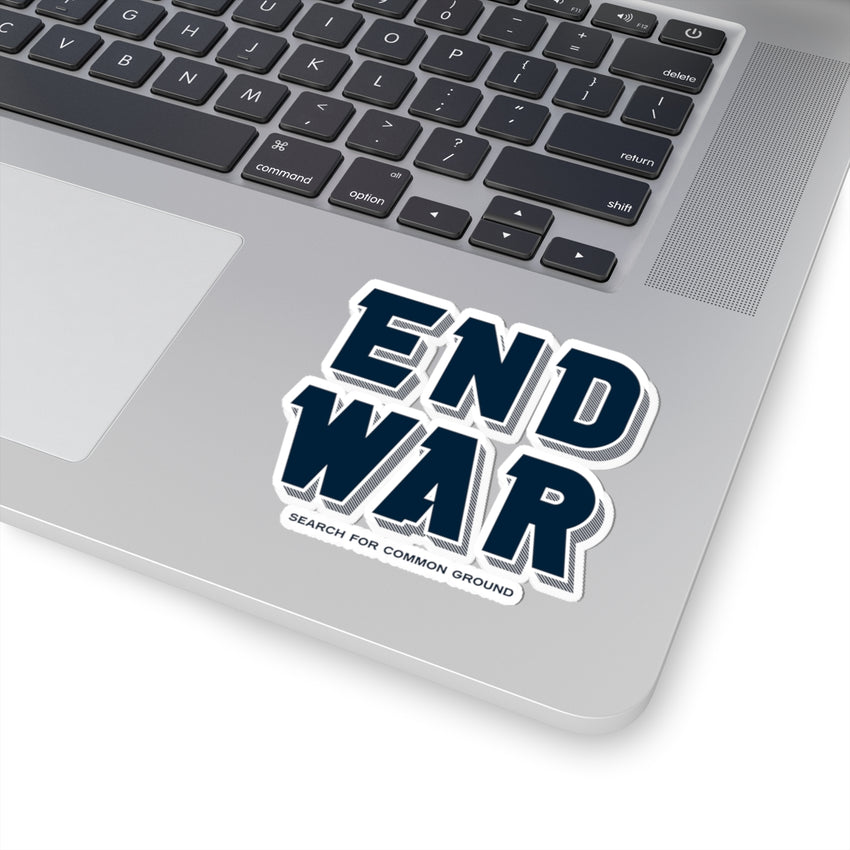 End War Kiss-Cut Sticker