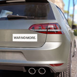 "War No More" Floral Car Magnet