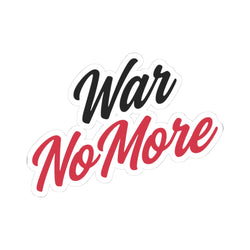 War No More Kiss-Cut Sticker
