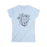 "Love" Botanical Women's Softstyle Tee