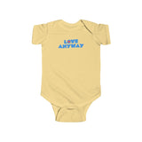 "Love Anyway" Heart Infant Fine Jersey Bodysuit