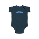 "Love Anyway" Heart Infant Fine Jersey Bodysuit