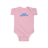 "Love Anyway" Heart Infant Fine Jersey Bodysuit