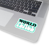World Peace Kiss-Cut Stickers