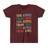 "Love Across Enemy Lines"  Youth Short Sleeve Tee