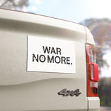"War No More" Floral Car Magnet