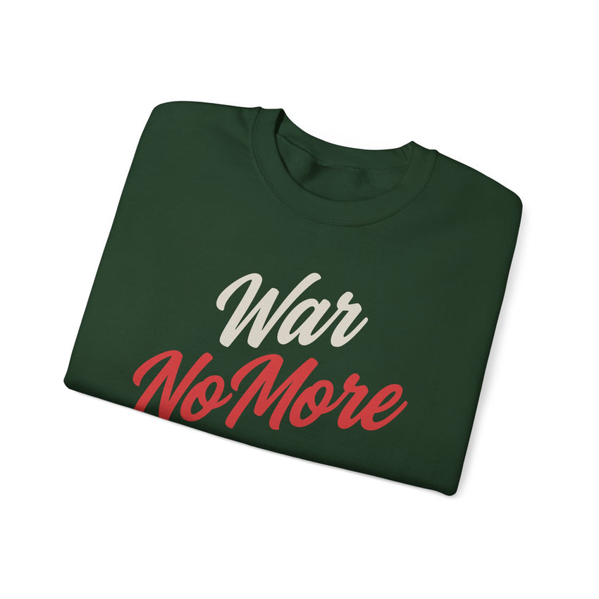 "War No More" Unisex Heavy Blend Crewneck Sweatshirt