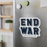 End War Die-Cut Magnet