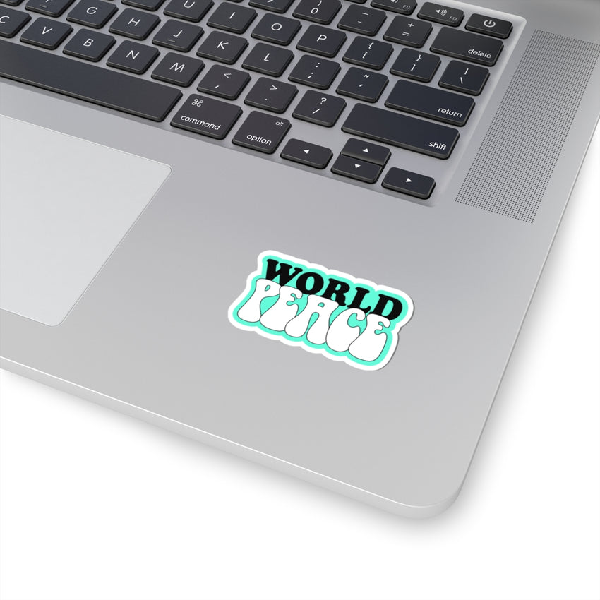 World Peace Kiss-Cut Stickers