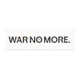 "War No More" Floral Car Magnet