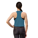 "Love Anyway" Vintage Waterfall Women's Crop Top