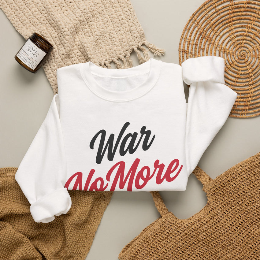 "War No More" Unisex Heavy Blend Crewneck Sweatshirt