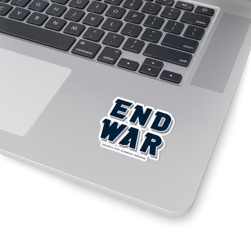 End War Kiss-Cut Sticker