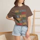 "Love Across Enemy Lines" Unisex Garment-Dyed T-shirt
