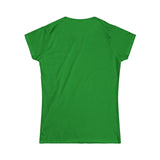 "Love Anyway" White Print Women's Softstyle Tee