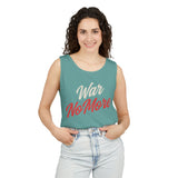 War No More Unisex Garment-Dyed Tank Top