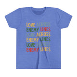 "Love Across Enemy Lines"  Youth Short Sleeve Tee