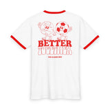 Better Together World and Soccer Staple Ringer Tee