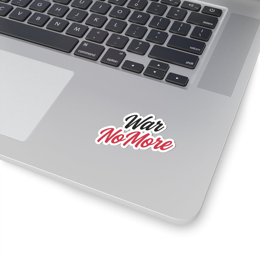 War No More Kiss-Cut Sticker