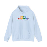 "Love Anyway" Pride Unisex Heavy Blend Hooded Sweatshirt
