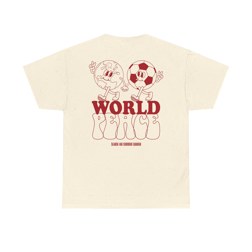 World Peace World Cup Unisex Heavy Cotton Tee