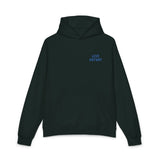 "Love Anyway" Royal Blue Embroidered Relaxed Hoodie