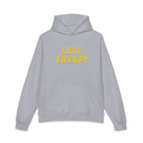 "Love Anyway" Gold Embroidered Relaxed Hoodie