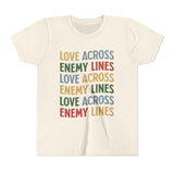 "Love Across Enemy Lines"  Youth Short Sleeve Tee