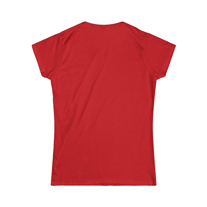 "Love Anyway" White Print Women's Softstyle Tee
